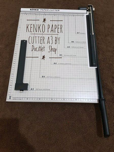 Jual Kenko Paper Cutter Mesin Alat Plat Pemotong Kertas Foto Copy Folio