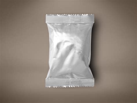 Aluminium Pouch Packaging Mockup