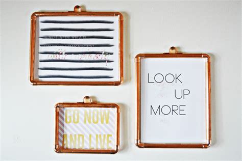 DIY Copper Frames | A Joyful Riot