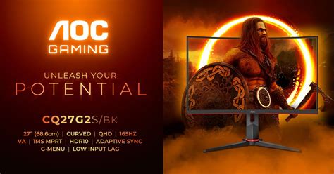 Aocs Cq27g2s 165hz Qhd Monitor Aims For Pc Gaming Sweet Spot Toms Hardware