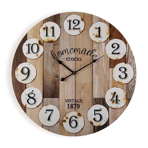 Versa Akaroa Horloge Murale Pour La Cuisine Le Salon La Salle