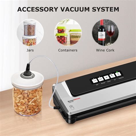 Bonsenkitchen Dry Vacuum Sealer Machine Review Sous Vide Idea