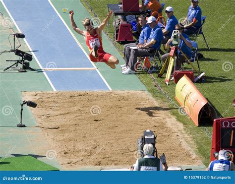 Long Jump European Athletics Editorial Image 15379152