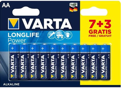 10 X Varta Longlife Power LR6 AA Batterie SW10674