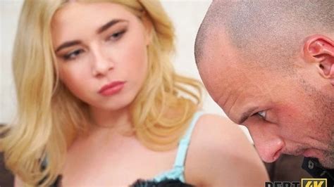 Debt4k Fascinating Blonde With Curly Hair Fucked By Debt Collector XHamster