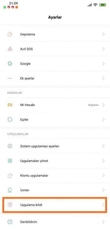 Xiaomi Uygulama Gizleme Webirinci