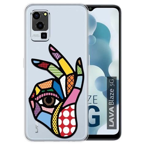 Fashionury Designer Printed Soft Silicone Back Case Cover For Lava