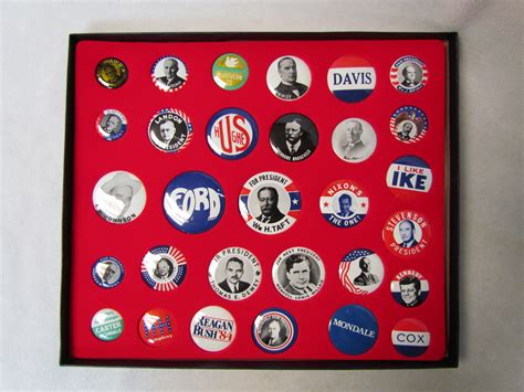 Presidential Pin Set Material Culture Museum