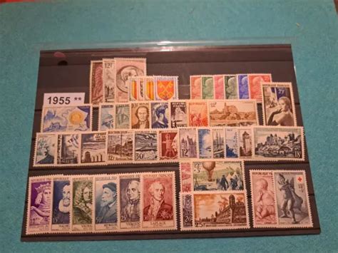 TIMBRES DE FRANCE neufs Année complète 1955 EUR 25 90 PicClick FR