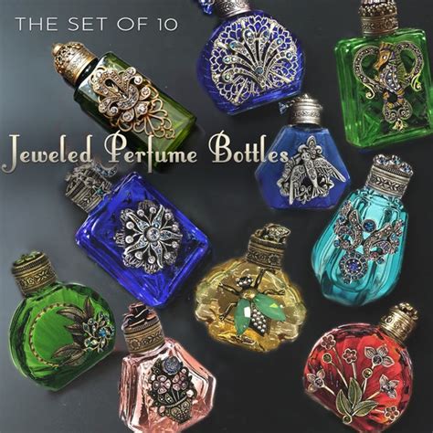 Mini Perfume Bottles Antique Etsy