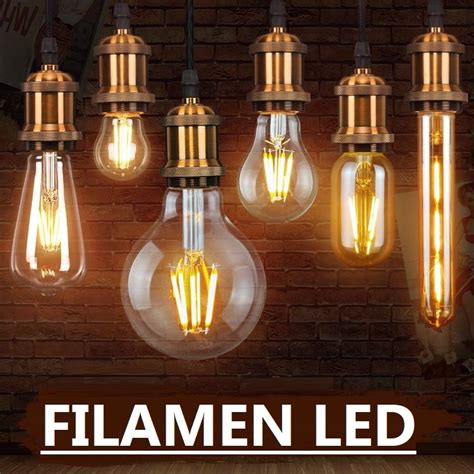 Jual Lampu Led Filamen Watt Edison W Filament Led W Bulb Watt