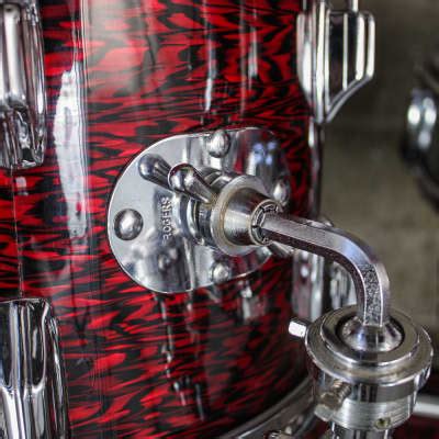 Rogers Late S Holiday Red Onyx Pearl Piece Drum Kit Reverb