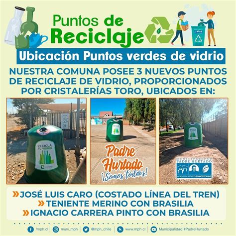 NUEVOS PUNTOS DE RECICLAJE DE VIDRIO