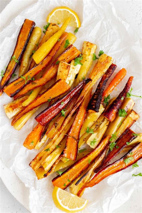 Honey Roasted Parsnips And Carrots Carmy Easy Healthy Ish Recipes