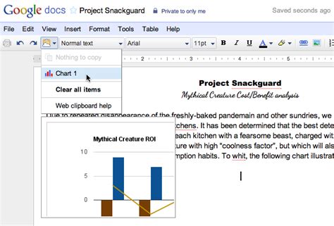 Use new Google spreadsheets charts in your documents and drawings | Miadria