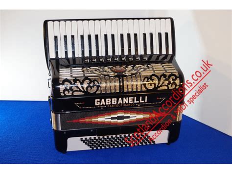 Gabbanelli 37 key 96 bass Accordion