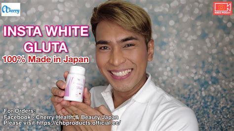 Insta White Gluta Made In Japan Cherry Health And Beauty Japan