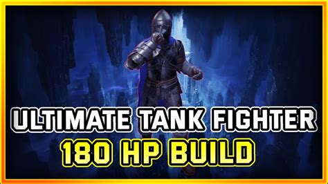 160 HP TANK WIZARD SOLOS Tank Fighter Gameplay Dark And Darker