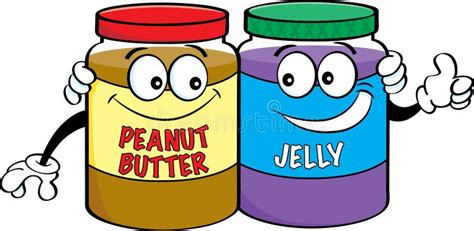 Peanut Butter And Jelly Coloring Page