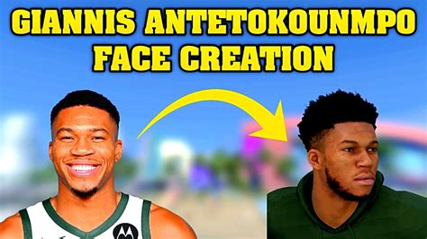 Giannis Antetokounmpo Face Creation 2k25 BEST Giannis Face Scan In