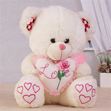 Rose Love Heart Pink Bear Teddy Bears Giftteens Buy Gifts Online