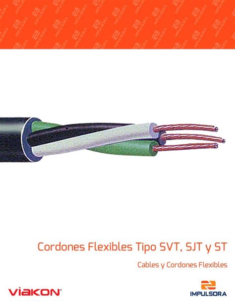 PDF Cordones Flexibles Tipo SVT SJT y ST Cordón Flexible Viakon