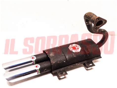 MARMITTA FINALE SCARICO Sportivo Tipo Abarth Fiat 600 D E Multipla