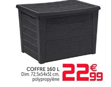 Promo Coffre 160 L Chez GiFi ICatalogue Fr