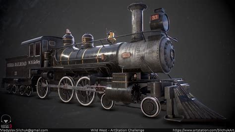 Artstation Wild West Challenge Train Project S — Polycount