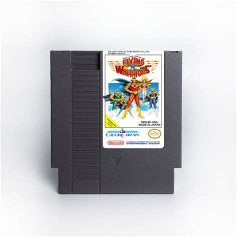 Flying Warriors Nes 8 Bit 72 Pins Game Cartridge Card Bitgameshop