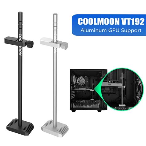 COOLMOON VT192 Soporte De Aluminio Para GPU De 192mm Soporte Para