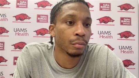 Tramon Mark Postgame Arkansas 78 Texas A M 71 YouTube