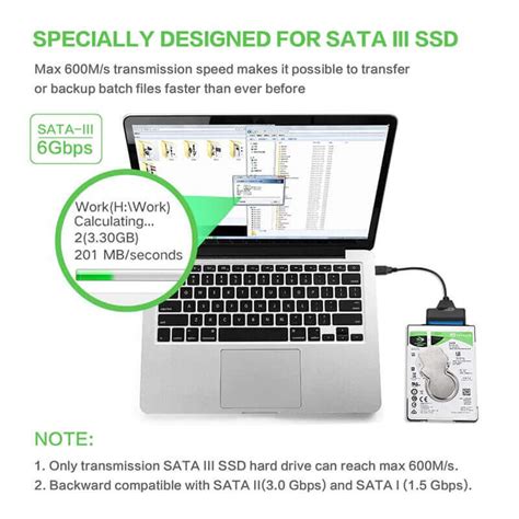Как подключить винчестер к USB 3.0 to SSD/HDD 2.5 SATA Адаптер с ...