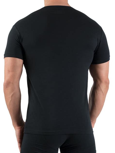 Emporio Armani Stretch T Shirt Pack Black Just Underwear