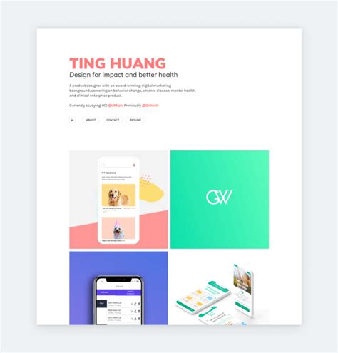 15 Inspiring Product Designer Portfolio Examples - UXfolio Blog