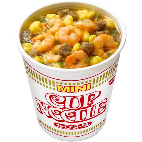 快速出貨 日清迷你杯 醬油海鮮咖哩味噌 Nissin 迷你泡麵 Mini杯 小泡麵 迷你杯麵 速食杯麵 露營登山小杯麵 蝦皮購物