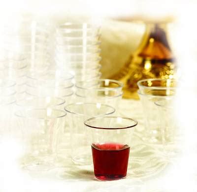 Disposable Clear Plastic Communion Cups - Box of 1 | Cokesbury