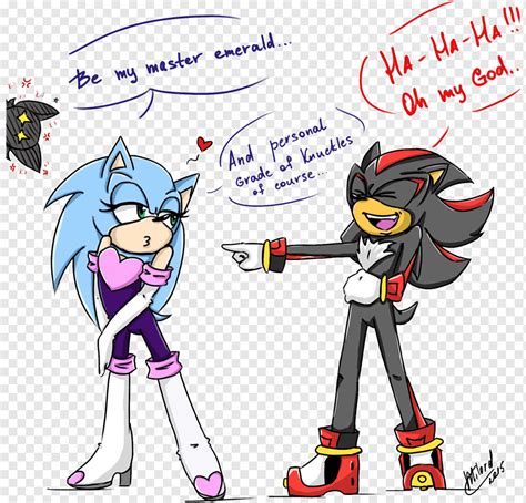 Sombra el erizo colorete el murciélago sonic caos amy rose colas