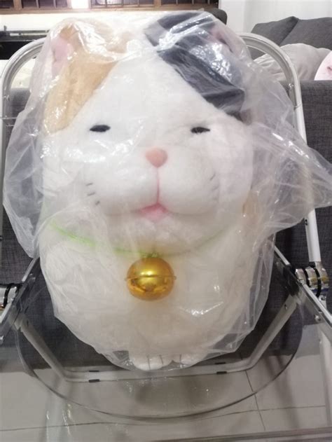 Amuse Huge Fortune Lucky Cat Plush Toy Hobbies And Toys Toys And Games On