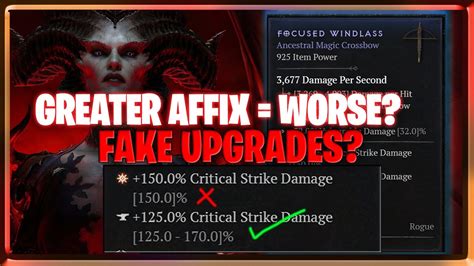 Diablo 4 Fake Masterworking Greater Affix BAD Masterworking