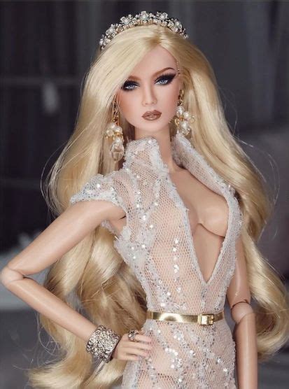 Pin By Ghosn On Barbie Fashion Royalty Dolls Glam Doll Beautiful