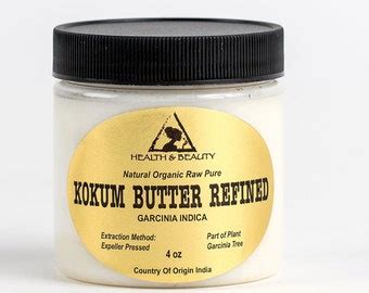 8 Oz KOKUM BUTTER REFINED Organic Fresh Natural Raw Grade A Etsy