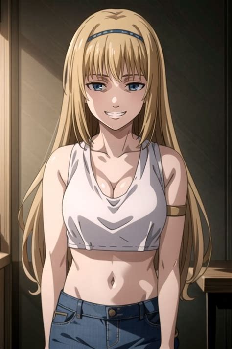 Mushoku Tensei Grinning Crop Top AI Porn