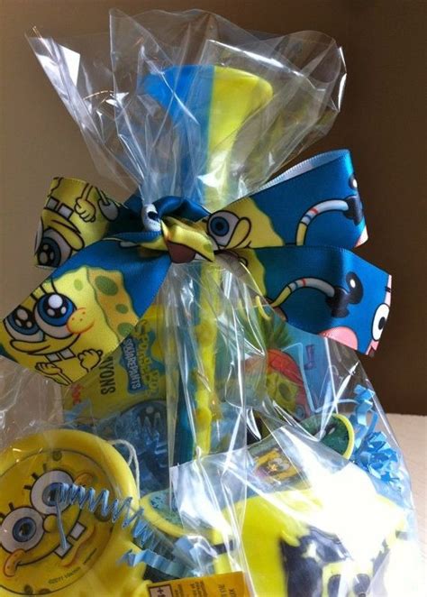 Spongebob Favor Unique Party Favors Favors Kids Party