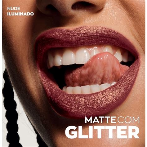 Batom L Quido Matte Glitter Effect Avon Power Stay Ml Escolha O Seu