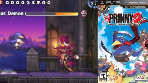 Prinny Dawn Of Operation Panties Dood Psp Gameplay