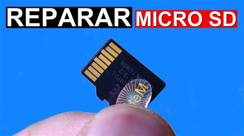 REPARAR Micro SD DAÑADAComo Reparar La Memoria del Celular o Teléfono