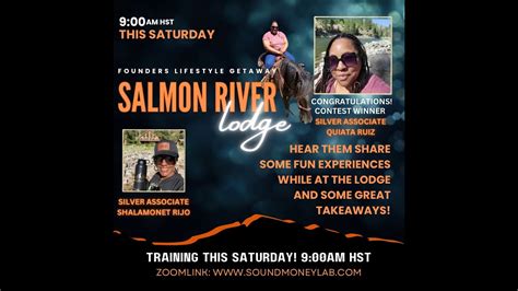 Salmon River Lodge Quita Ruiz Contest Earner And Special Guest