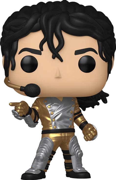 Funko Pop Rocks 376 Michael Jackson Vinyl Figure History World Tour