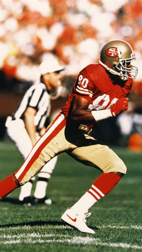 Jerry Rice Ers Football Hb Legend San Francisco Hd Phone